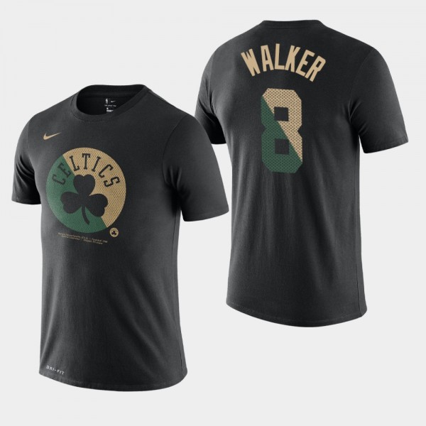Men's Celtics #8 Kemba Walker Team Logo Essential ...