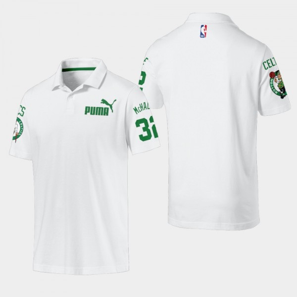 Men's Celtics Kevin McHale Essentials White Polo