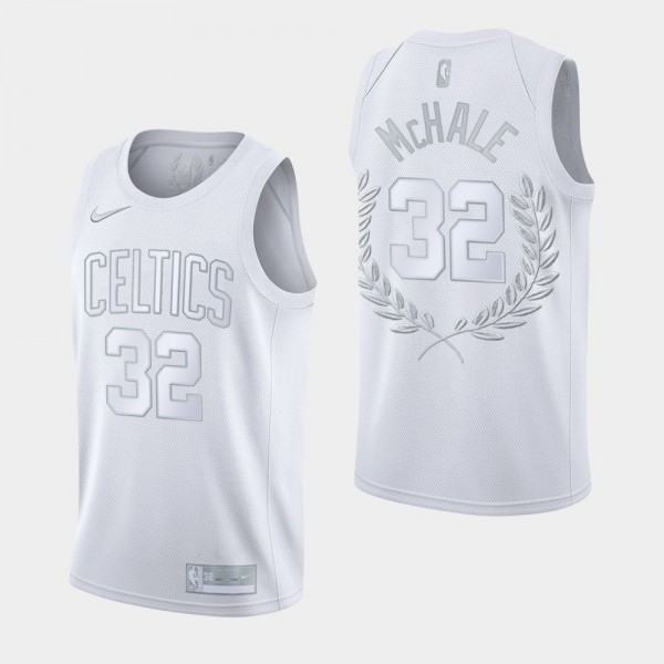 Boston Celtics #32 Kevin McHale Platinum Limited G...