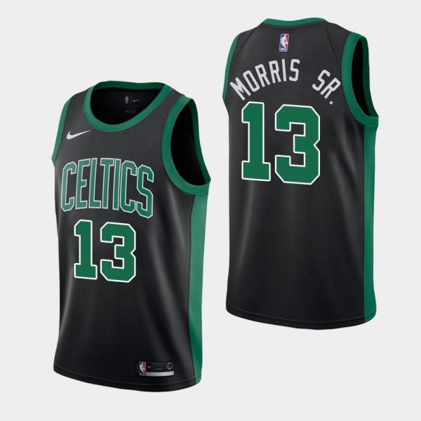 Men's Boston Celtics #13 Marcus Morris Sr. Stateme...