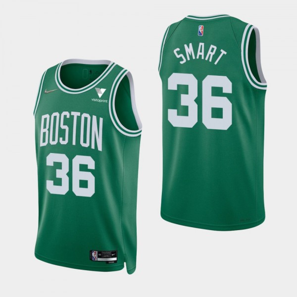 Marcus Smart Boston Celtics Kelly Green 75th Anniversary Diamond Jersey