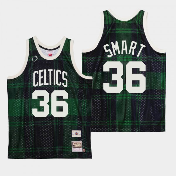 Boston Celtics #36 Marcus Smart M&N x Uninterrupted Jersey