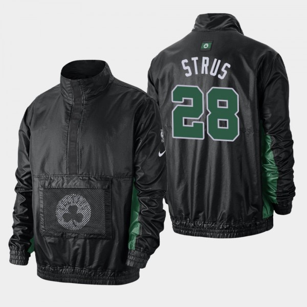 Men's Celtics #28 Max Strus Lightweight Courtside Jacket