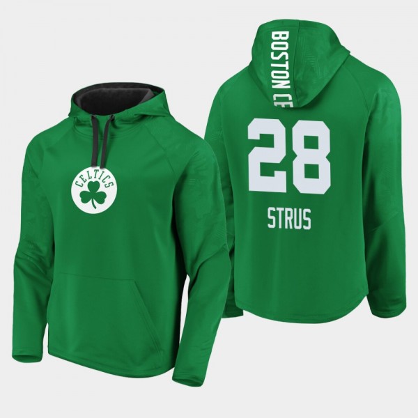 Boston Celtics Max Strus Kelly Green Iconic Defend...