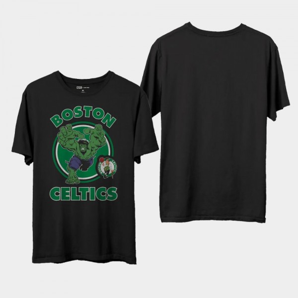 Men's Boston Celtics NBA x Marvel Junk Food T-Shir...
