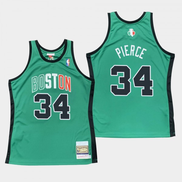 Celtics Paul Pierce #34 2007-08 Throwback Jersey G...