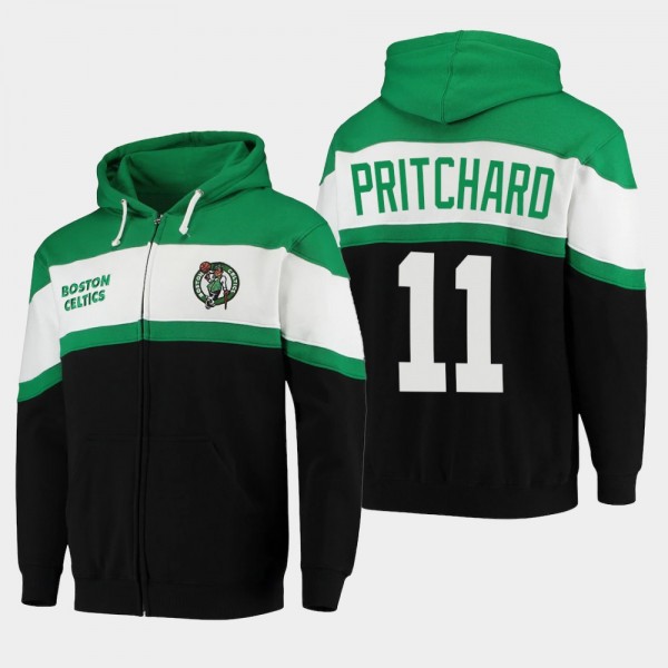 Celtics Payton Pritchard Colorblock Wordmark Hoodi...