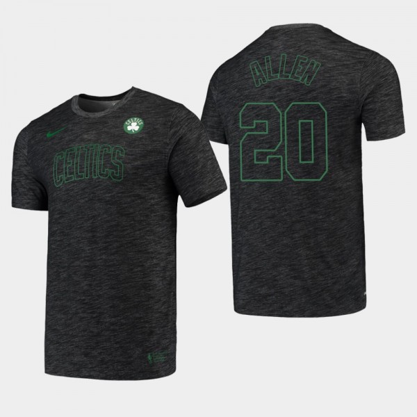 Men's Celtics #20 Ray Allen Performance Essential Facility T-Shirt