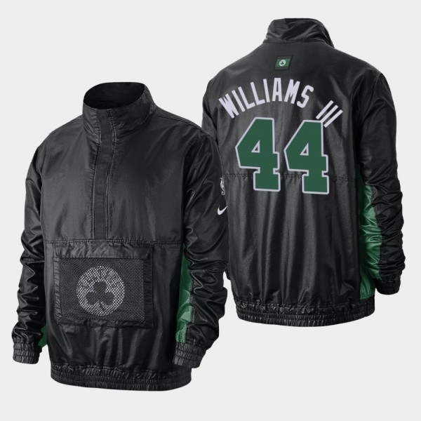 Men's Celtics #44 Robert Williams III Lightweight Courtside Jacket