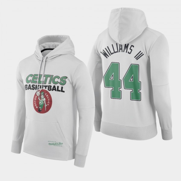 Celtics Robert Williams III Throwback Logo Hoodie ...