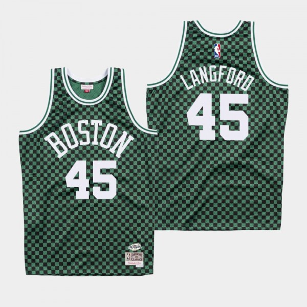 Men's Mitchell & Ness Boston Celtics #45 Romeo...