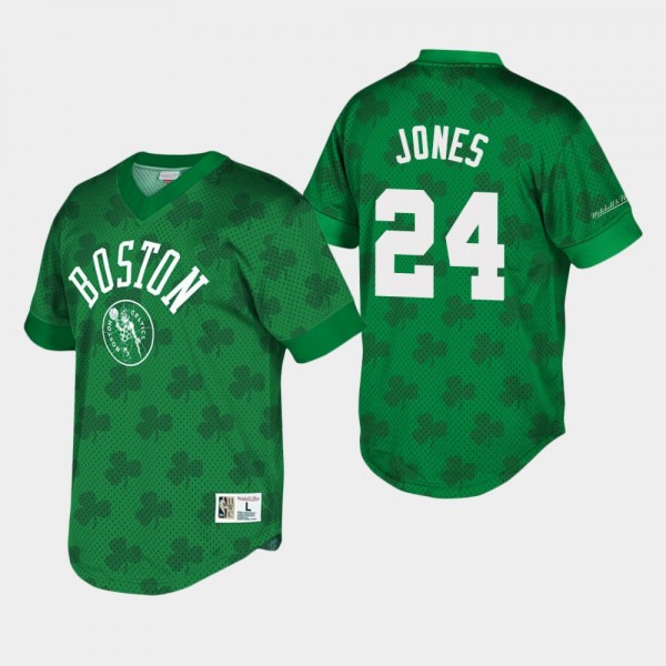 Men's Mitchell & Ness Celtics #24 Sam Jones St...