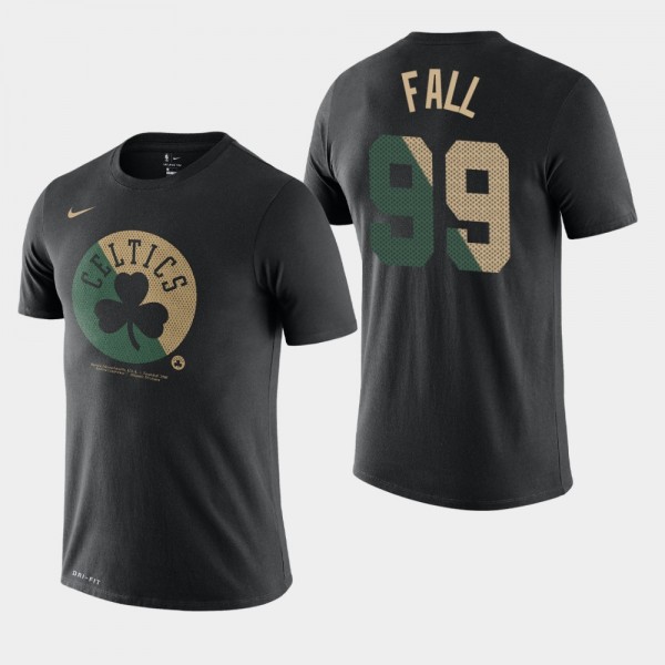 Men's Celtics #99 Tacko Fall Team Logo Essential D...