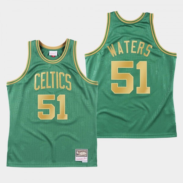 Men's Celtics #51 Tremont Waters 2020 CNY Hardwood...