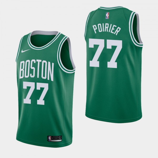 Men's Boston Celtics #77 Vincent Poirier Icon Edit...