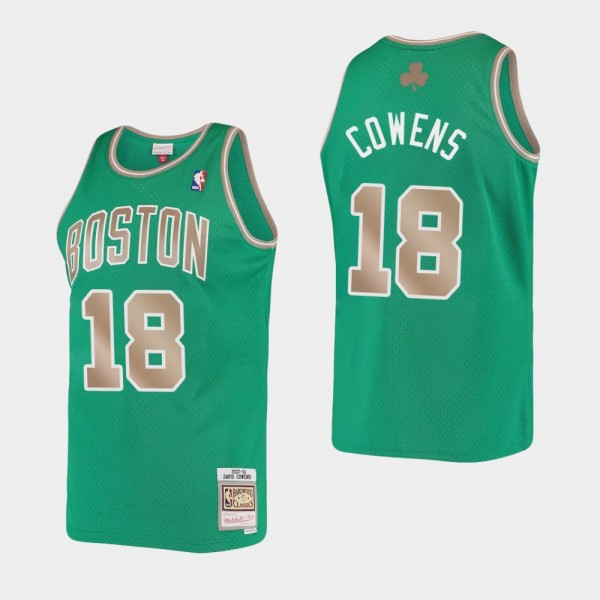 Boston Celtics David Cowens Hardwood Classics Kelly Green Jersey