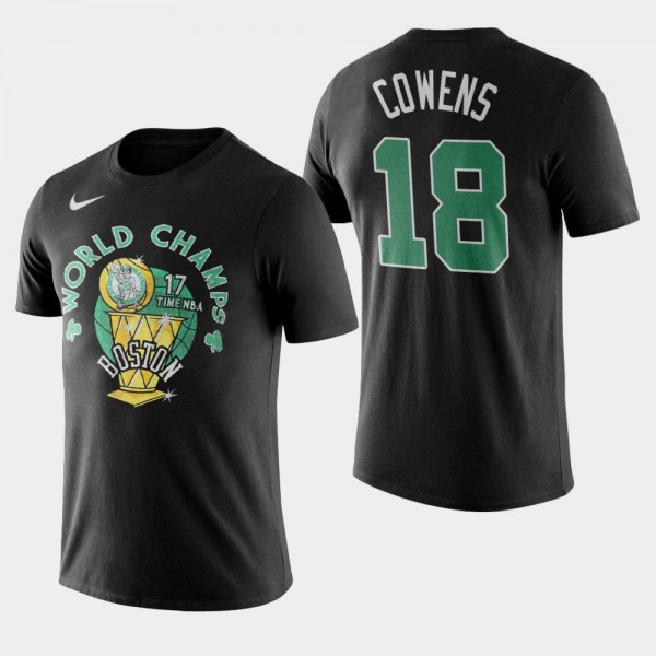Boston Celtics David Cowens World Champs Name Numb...