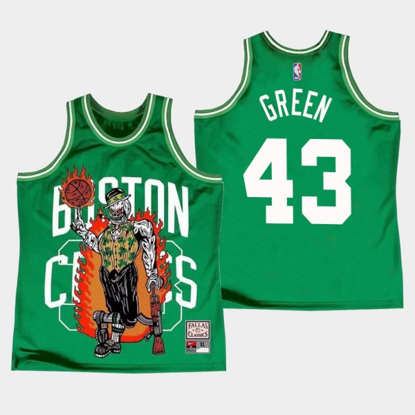 Boston Celtics Javonte Green Warren Lotas Green Jersey