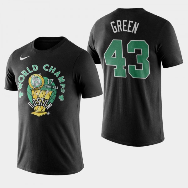 Boston Celtics Javonte Green World Champs Name Number T-Shirt
