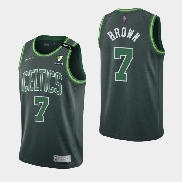 Boston Celtics Jaylen Brown Tommy K. C. Patch Earn...