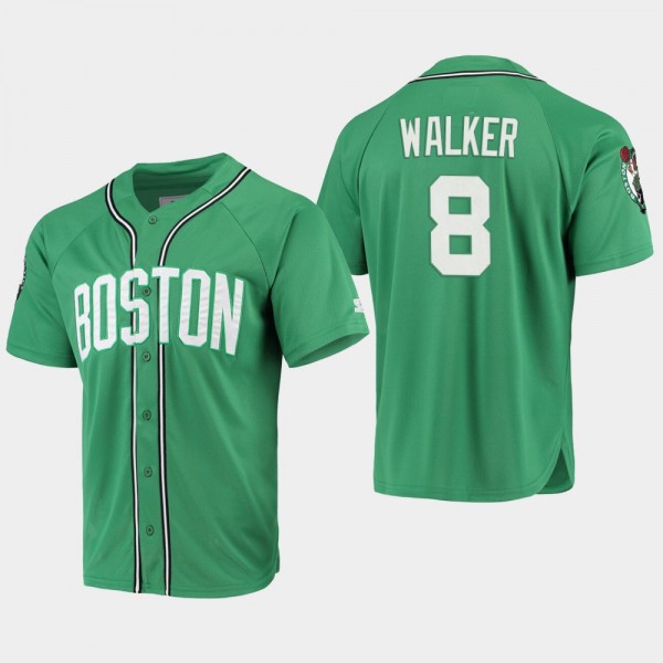 Men's Boston Celtics Kemba Walker Baseball Legacy Jersey