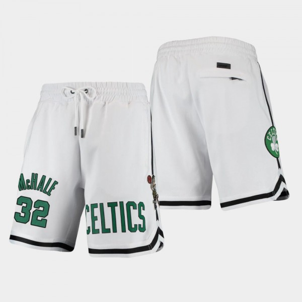Boston Celtics Kevin McHale Pro Standard White Sho...
