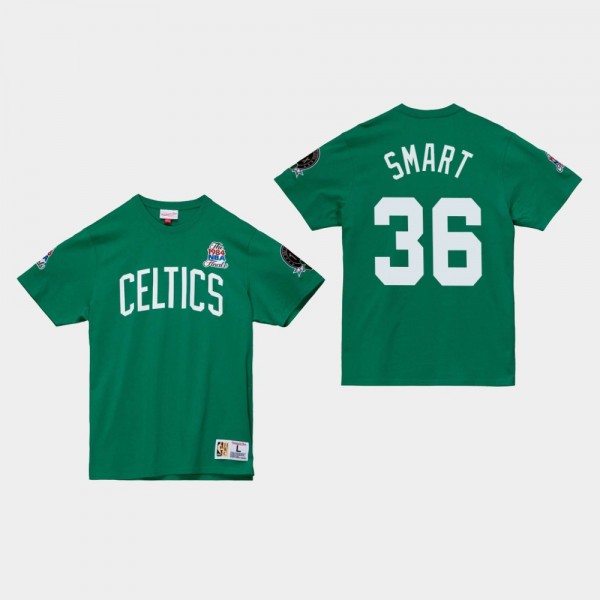 Marcus Smart Boston Celtics Champ City SS Green T-...