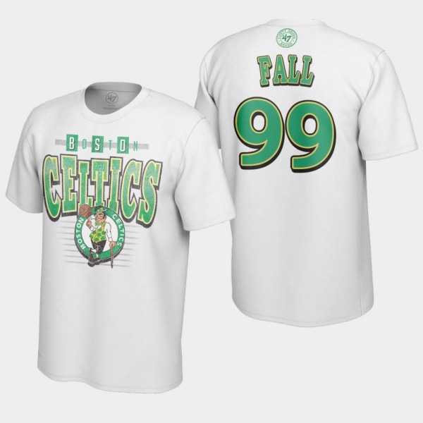 Boston Celtics Tacko Fall Retro Day Vintage Tubula...