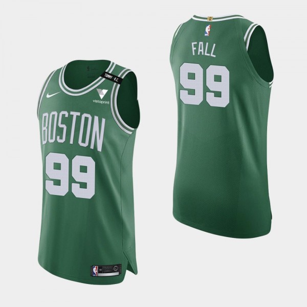 Boston Celtics Tacko Fall Tommy K. C. Patch Icon Green Jersey
