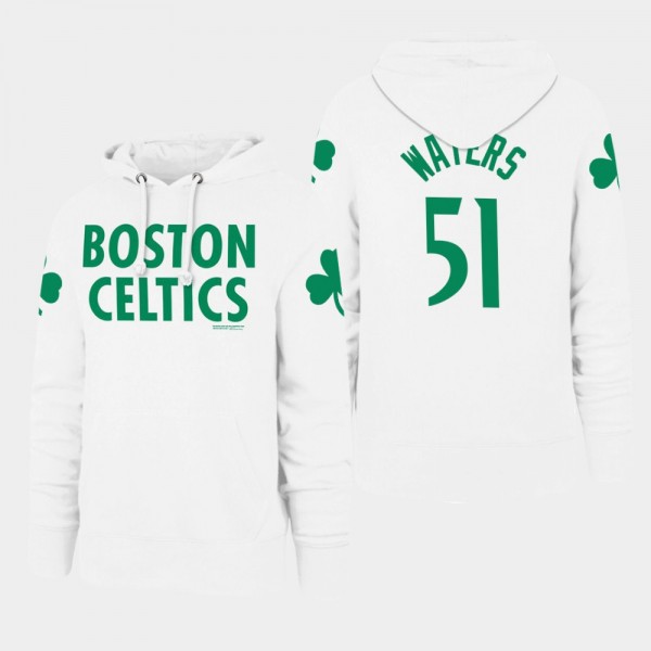 Boston Celtics Tremont Waters City MVP White Hoodi...