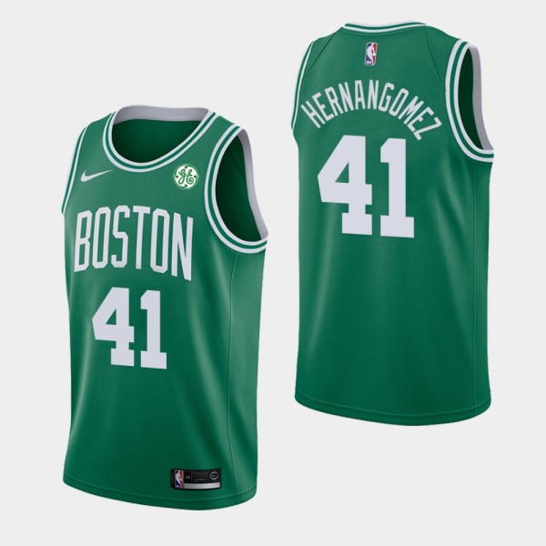 Juancho Hernangomez Boston Celtics Green Icon Edit...