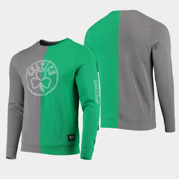 Boston Celtics 2021 Color Block New Era Sweatshirt...