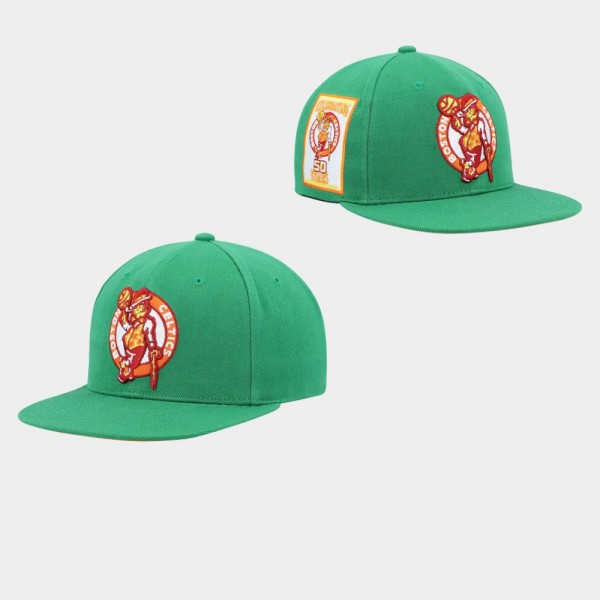 Boston Celtics Snapback 50th Anniversary Green Hat