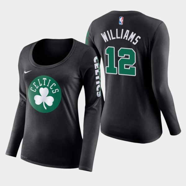 Women's Celtics #12 Grant Williams Primary Logo Lo...