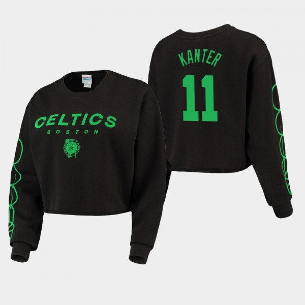 Women's Boston Celtics Enes Kanter Vintage Cut-Off...