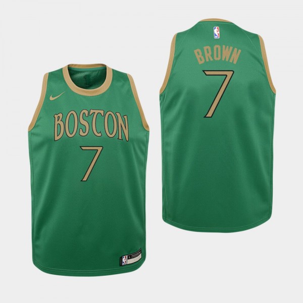 Youth 2019-20 Boston Celtics #7 Jaylen Brown City ...