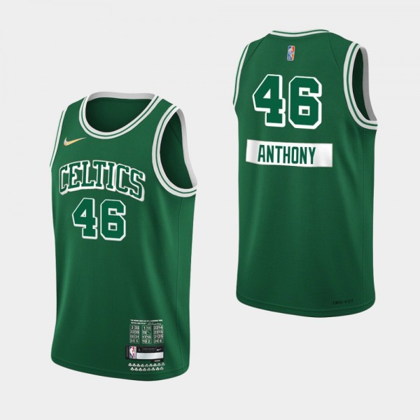 Youth Boston Celtics 75th Anniversary #46 Carmelo ...