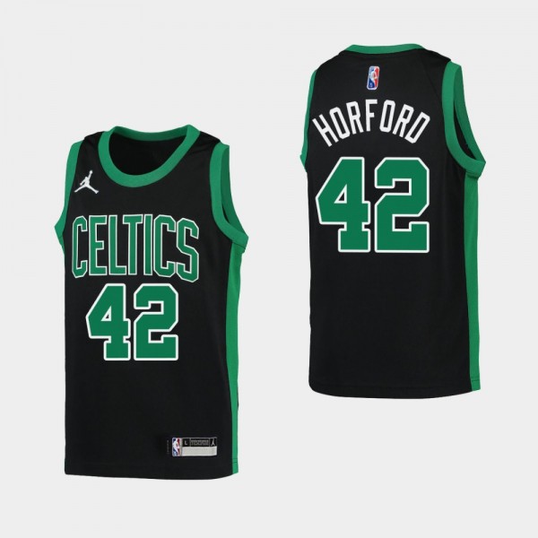 Youth Boston Celtics 75th Anniversary Statement #42 Al Horford Black Jersey