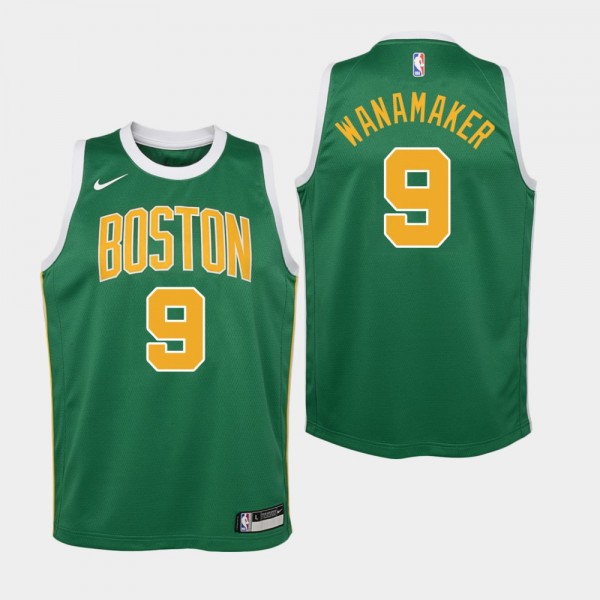Youth Boston Celtics #9 Brad Wanamaker Earned Edit...
