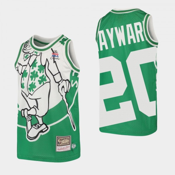 Youth Celtics #20 Gordon Hayward Big Face Hardwood...