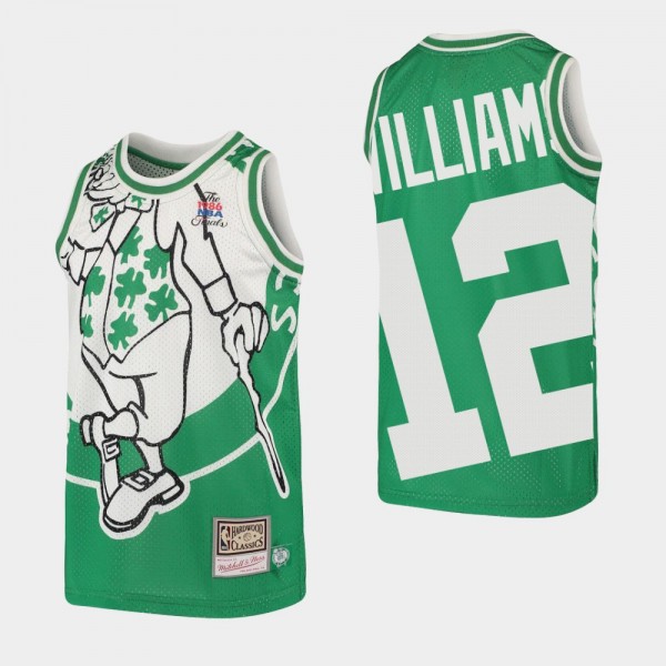 Youth Celtics #12 Grant Williams Big Face Hardwood...