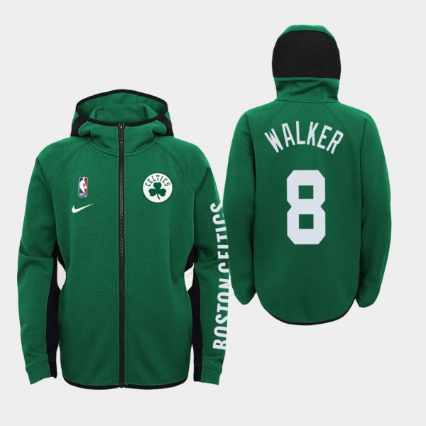 Youth Celtics #8 Kemba Walker Showtime Performance Team Logo Hoodie