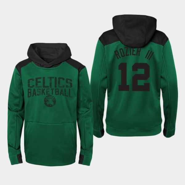 Youth Boston Celtics #12 Terry Rozier III Off The Court Pullover Hoodie